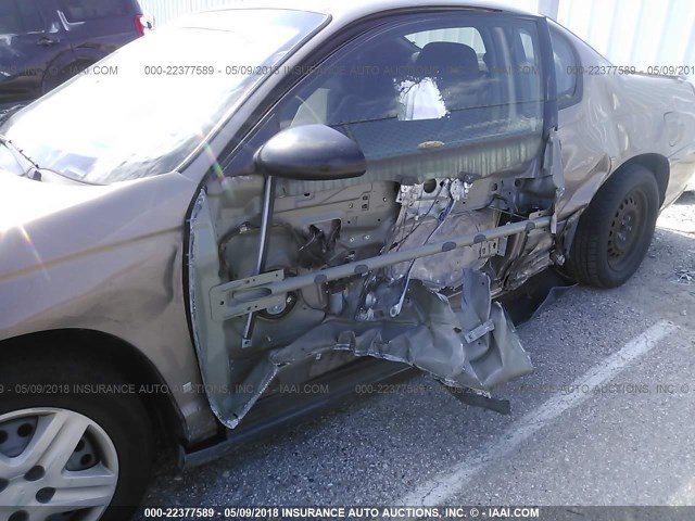 2G1WJ15K379131634 - 2007 CHEVROLET MONTE CARLO LS ოქროსფერი ფოტო 6