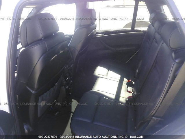 5UXZV8C57DL426527 - 2013 BMW X5 XDRIVE50I Blanc photo 8