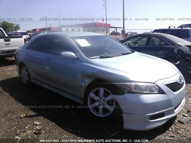 4T1BE46K68U762050 - 2008 TOYOTA CAMRY CE/LE/XLE/SE Light Blue photo 1