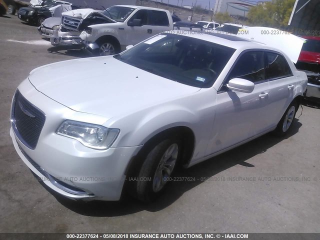2C3CCAAG2FH872145 - 2015 CHRYSLER 300 LIMITED WHITE photo 2