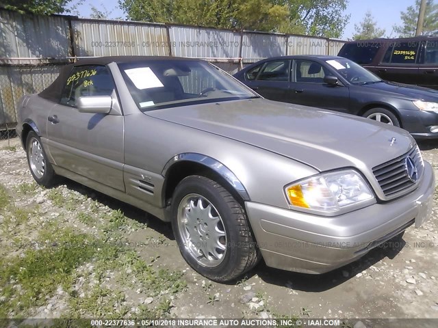 WDBFA76F6WF162618 - 1998 MERCEDES-BENZ SL 600 BEIGE photo 1