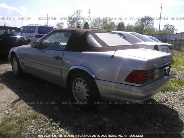 WDBFA76F6WF162618 - 1998 MERCEDES-BENZ SL 600 BEIGE photo 3