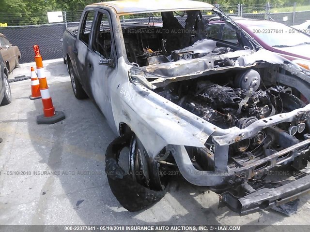 1D7RV1CTXBS563686 - 2011 DODGE RAM 1500 BLACK photo 1