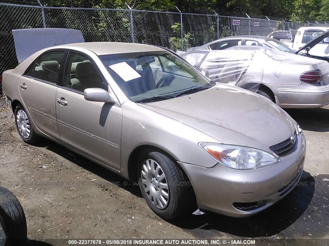 4T1BE30K63U159367 - 2003 TOYOTA CAMRY LE/XLE/SE 金色 照片 1