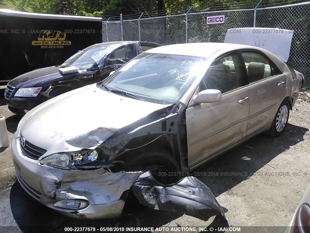 4T1BE30K63U159367 - 2003 TOYOTA CAMRY LE/XLE/SE 金色 照片 2