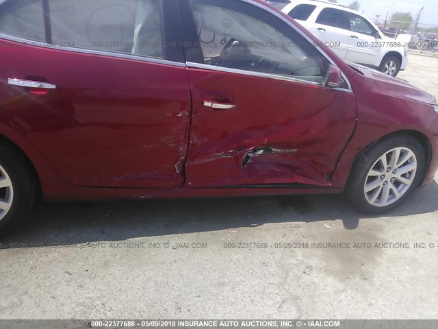 1G11H5SL4EF257046 - 2014 CHEVROLET MALIBU LTZ 红色 照片 6