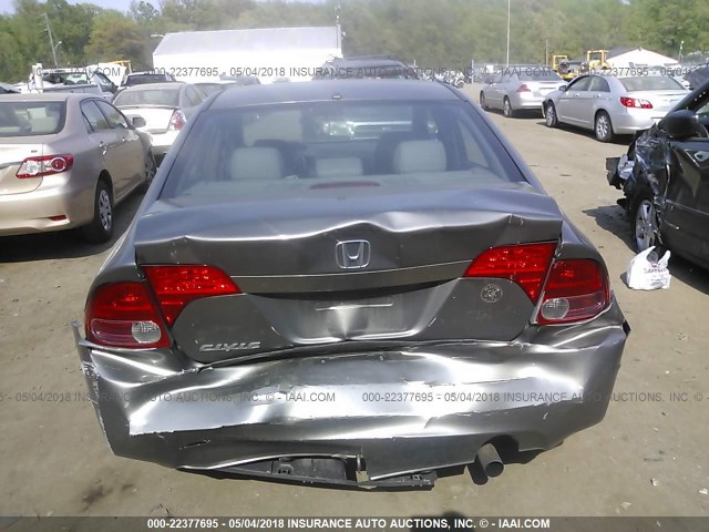 2HGFA16928H502178 - 2008 HONDA CIVIC EXL 灰色 照片 4