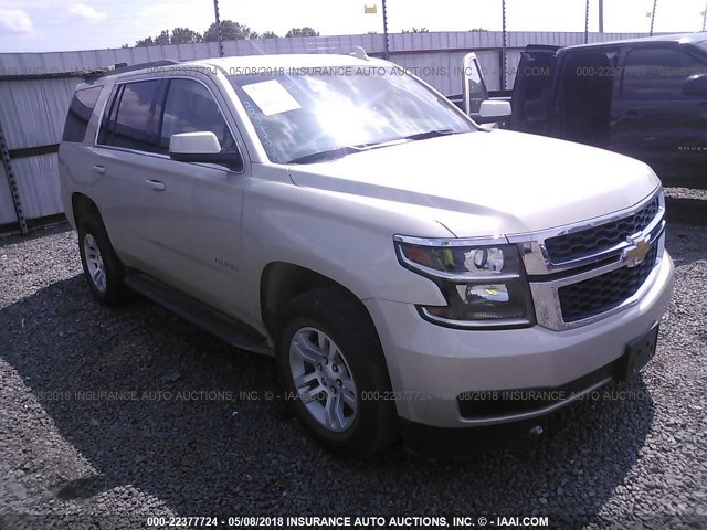 1GNSCAKC7GR477325 - 2016 CHEVROLET TAHOE C1500  LS TAN photo 1