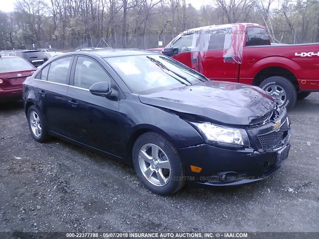 1G1PC5SB6E7233146 - 2014 CHEVROLET CRUZE LT Dark Blue photo 1