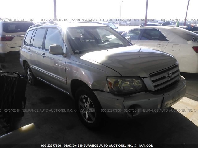 JTEDP21A340011284 - 2004 TOYOTA HIGHLANDER LIMITED SILVER photo 1