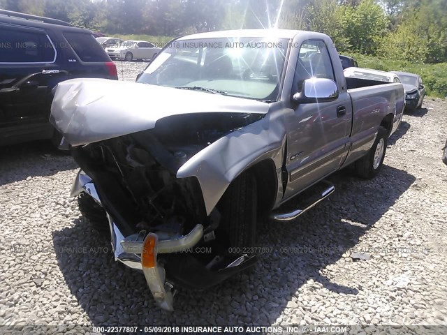 1GCEC14T72Z344429 - 2002 CHEVROLET SILVERADO C1500 TAN photo 2