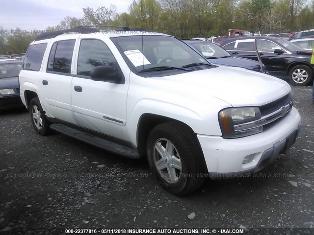 1GNET16S536220660 - 2003 CHEVROLET TRAILBLAZER EXT WHITE photo 1