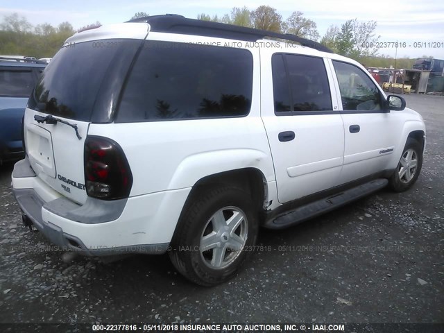 1GNET16S536220660 - 2003 CHEVROLET TRAILBLAZER EXT WHITE photo 4