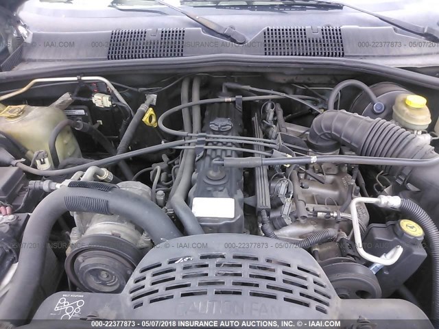 1J4GZ58S7VC645820 - 1997 JEEP GRAND CHEROKEE LAREDO/TSI GREEN photo 10