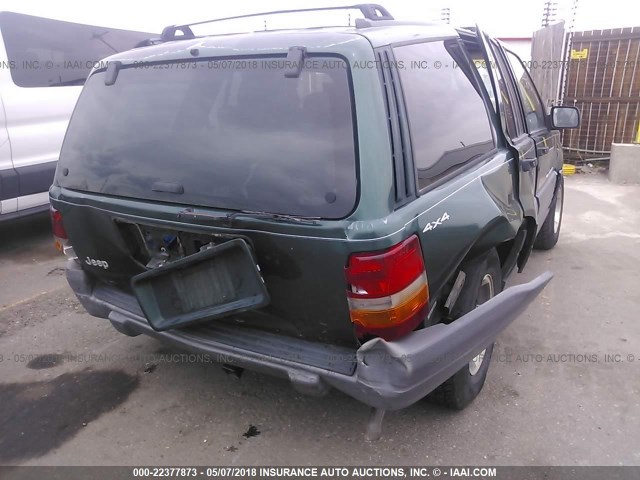 1J4GZ58S7VC645820 - 1997 JEEP GRAND CHEROKEE LAREDO/TSI GREEN photo 6