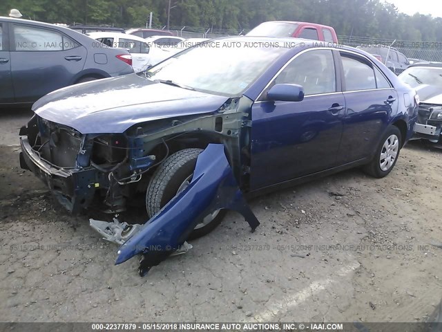 4T1BF3EK9BU648799 - 2011 TOYOTA CAMRY SE/LE/XLE BLUE photo 2
