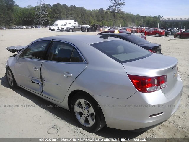 1G11A5SL6FF315342 - 2015 CHEVROLET MALIBU LS 银色 照片 3