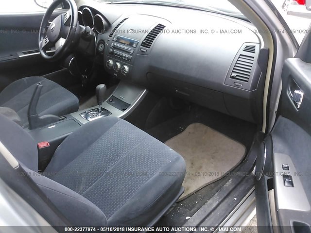 1N4BL11D76C108359 - 2006 NISSAN ALTIMA SE/SL/SE-R SILVER photo 5