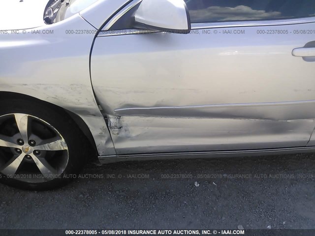 1G1ZC5E12BF277996 - 2011 CHEVROLET MALIBU 1LT 银色 照片 6