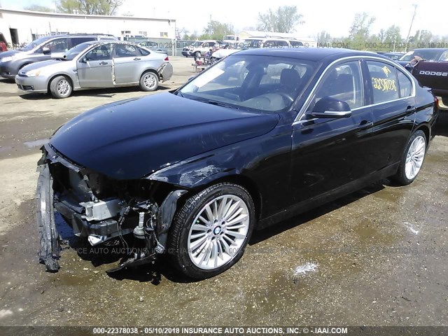 WBA3B5C52DF597194 - 2013 BMW 328 XI SULEV BLACK photo 2