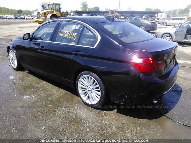 WBA3B5C52DF597194 - 2013 BMW 328 XI SULEV BLACK photo 3