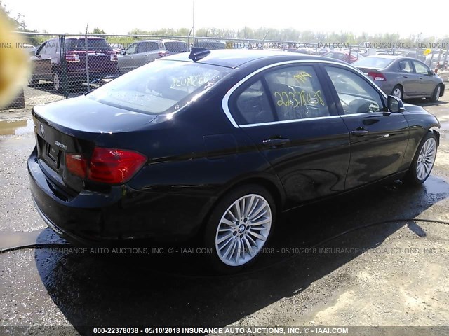 WBA3B5C52DF597194 - 2013 BMW 328 XI SULEV BLACK photo 4