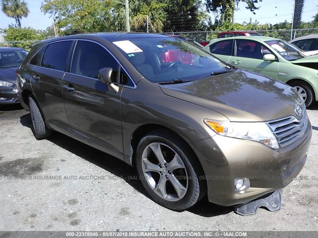 4T3ZK3BB2BU043075 - 2011 TOYOTA VENZA TAN photo 1