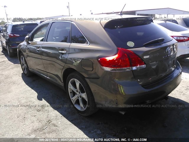 4T3ZK3BB2BU043075 - 2011 TOYOTA VENZA TAN photo 3