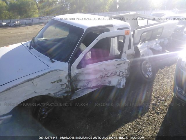 1FTYR14V11PB02517 - 2001 FORD RANGER SUPER CAB WHITE photo 6