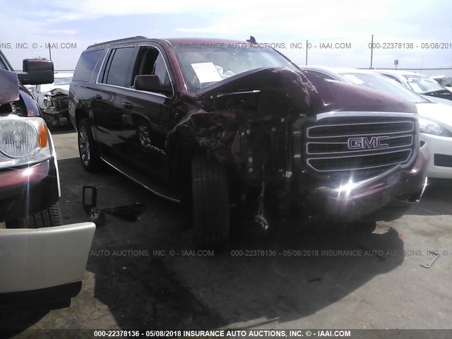 1GKS2GKC5HR208261 - 2017 GMC YUKON XL K1500 SLT RED photo 1