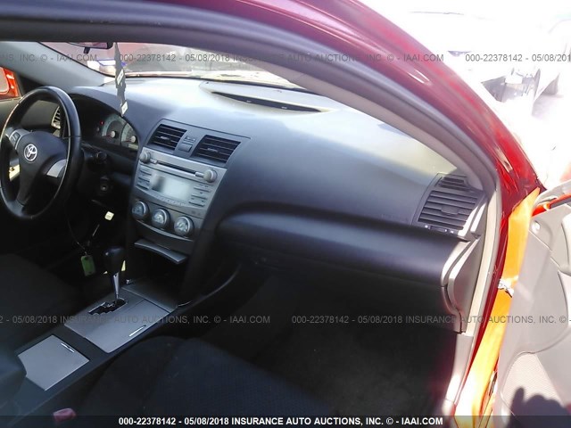 4T1BK46K69U074401 - 2009 TOYOTA CAMRY SE/LE/XLE 红色 照片 5