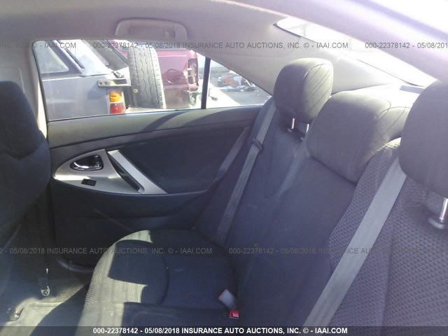 4T1BK46K69U074401 - 2009 TOYOTA CAMRY SE/LE/XLE 红色 照片 8