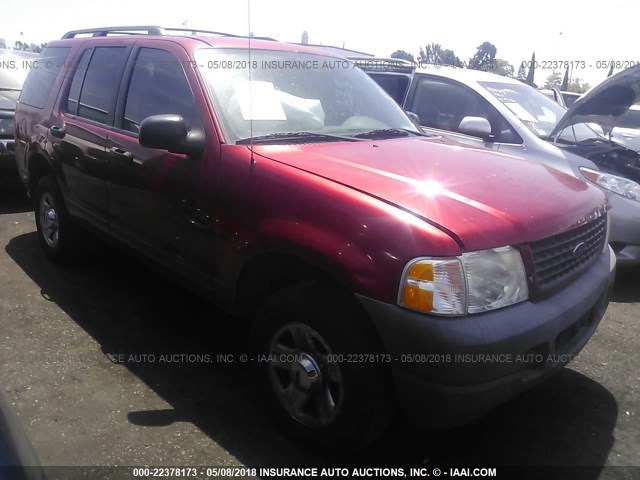 1FMZU62K23ZA55347 - 2003 FORD EXPLORER XLS/XLS SPORT RED photo 1