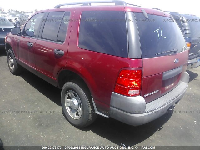 1FMZU62K23ZA55347 - 2003 FORD EXPLORER XLS/XLS SPORT RED photo 3