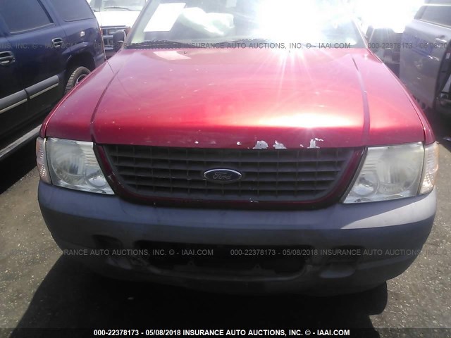 1FMZU62K23ZA55347 - 2003 FORD EXPLORER XLS/XLS SPORT RED photo 6