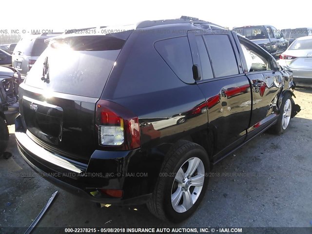 1C4NJCBA2GD633628 - 2016 JEEP COMPASS SPORT BLACK photo 4