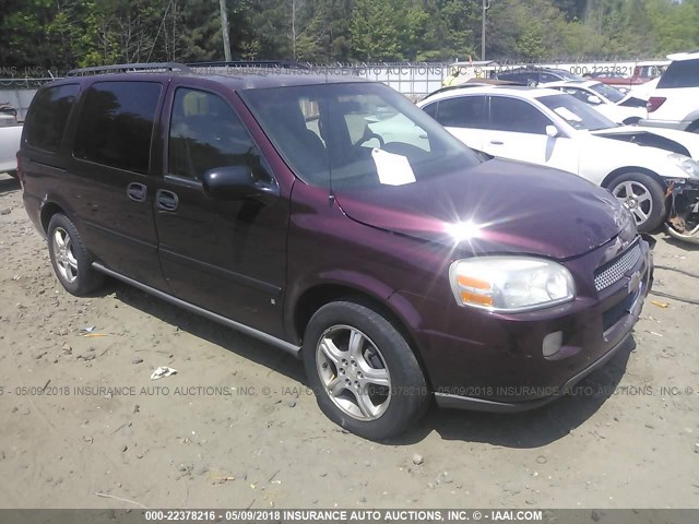 1GNDV23147D204345 - 2007 CHEVROLET UPLANDER LS BURGUNDY photo 1