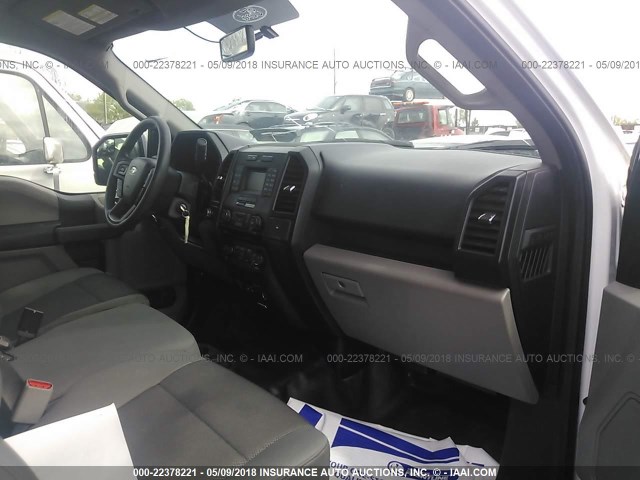 1FTEW1EF3FKD42465 - 2015 FORD F150 SUPERCREW WHITE photo 5