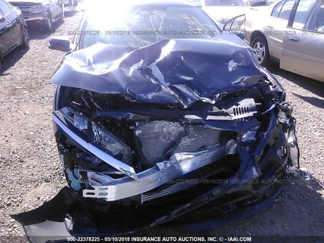 19XFC1F7XGE040339 - 2016 HONDA CIVIC EXL BLACK photo 6