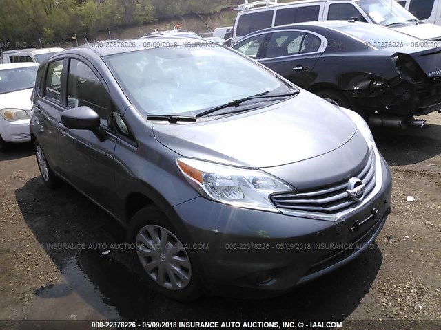 3N1CE2CP4GL360777 - 2016 NISSAN VERSA NOTE S/S PLUS/SV/SL/SR GRAY photo 1