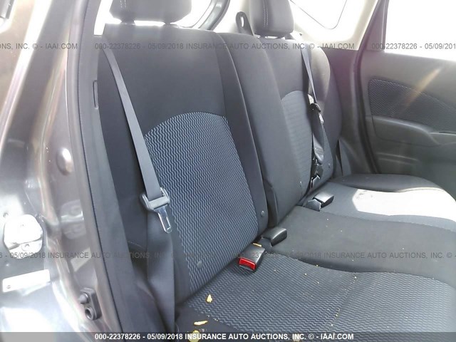 3N1CE2CP4GL360777 - 2016 NISSAN VERSA NOTE S/S PLUS/SV/SL/SR GRAY photo 8