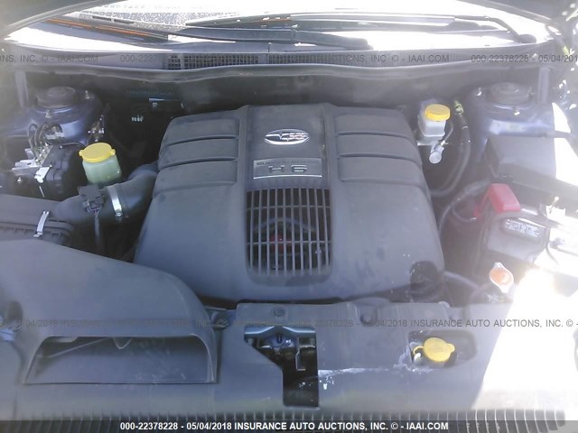 4S4WX82D274405070 - 2007 SUBARU B9 TRIBECA 3.0 H6/3.0 H6 LIMITED Dark Blue photo 10