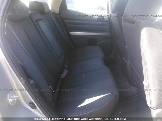 JM3ER2AM9B0365960 - 2011 MAZDA CX-7 GRAY photo 8