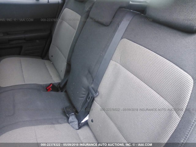 2FMGK5BC3ABA42624 - 2010 FORD FLEX SE BLACK photo 8