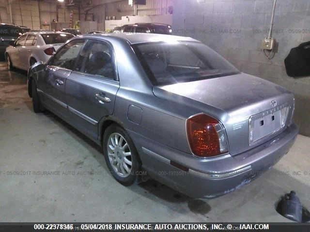 KMHFU45E65A426637 - 2005 HYUNDAI XG 350 GRAY photo 3