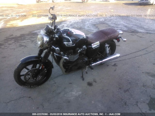 SMT900K15FT684551 - 2015 TRIUMPH MOTORCYCLE BONNEVILLE BLACK photo 2