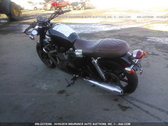SMT900K15FT684551 - 2015 TRIUMPH MOTORCYCLE BONNEVILLE BLACK photo 3