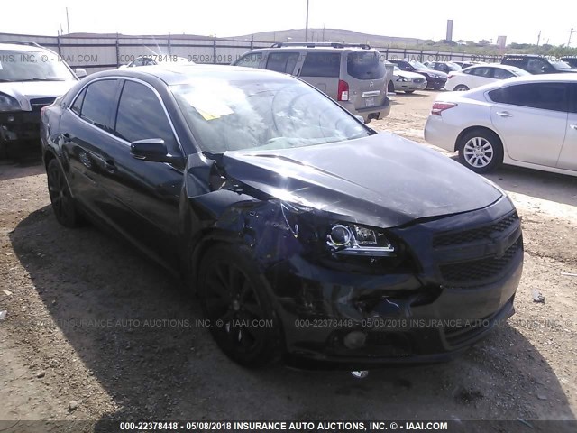 1G11E5SA0DF190533 - 2013 CHEVROLET MALIBU 2LT BLACK photo 1