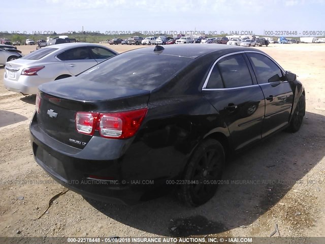 1G11E5SA0DF190533 - 2013 CHEVROLET MALIBU 2LT BLACK photo 4