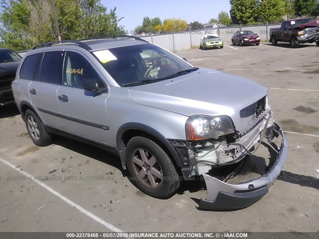 YV4CZ592X61227944 - 2006 VOLVO XC90 SILVER photo 1